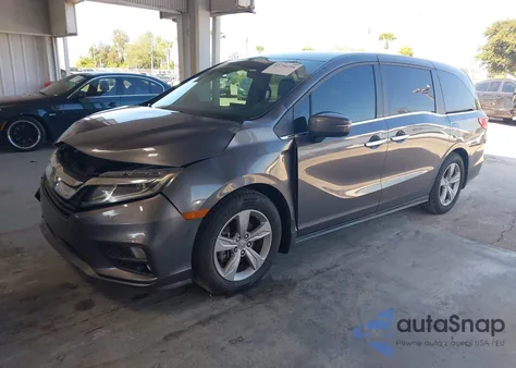 2019 Honda Odyssey Ex from USA, damaged, VIN 5FNRL6H51KB063324
